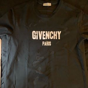Givenchy Paris Distressed Men’s T Shirt